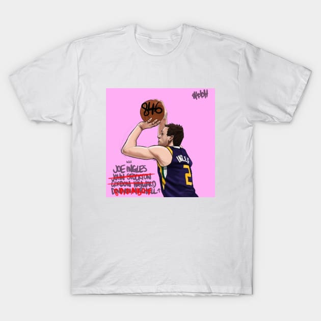 Joe Ingles T-Shirt by tea rent illustrations